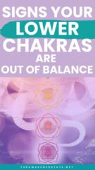 signs your lower chakras are out of balance